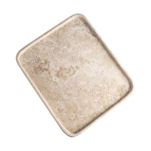 Travertine <b>Marble</b> Serving Tray With Minimal Design For Serving Breakfast Tea <b>Coffee</b> And Decorative Home <b>Table</b> Use - Product Image 5
