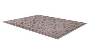 Tapis persan de luxe en laine et soie, tufté à la main, à poils bouclés, écologique, lavable, antidérapant, pour l'ameublement de la maison - Product Image 5