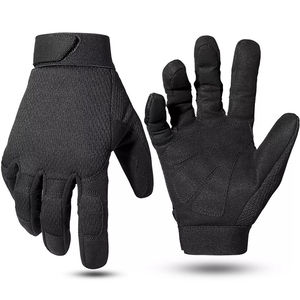 Guantes Tácticos de Cuero con Protección Completa para los Dedos, Anticorte, Protección de Articulaciones, Seguridad, para Actividades al Aire Libre, Fuerzas Especiales, Entrenamiento, de Pakistán - Product Image 2