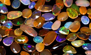 Rose Cut Ethiopian Orange <b>Opal</b> Loose Gemstone for Jewelry Making Wholesale Bulk Supply - Product Image 2