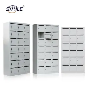 Smile Fashion Style Metalen Wandgemonteerde Roestvrijstalen Brievenbus Brievenbus Outdoor Locker