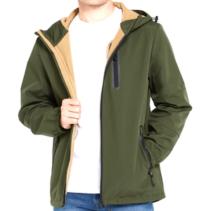 KIC Star แจ็กเก็ตมีฮู้ดสำหรับผู้ชายผ้าฝ้ายโพลีเอสเตอร์เคลือบผ้าใบแบบมาตรฐานระบายอากาศได้น้ำหนักเบา - Product Image 2