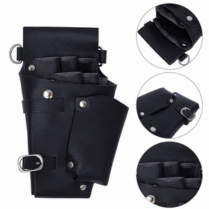 Estuche de Peluquería Profesional de Cuero PU con Múltiples Bolsillos de 22*5.9 Pulgadas para Uso Profesional, Estuche para Llevar al Hombro - Product Image 3