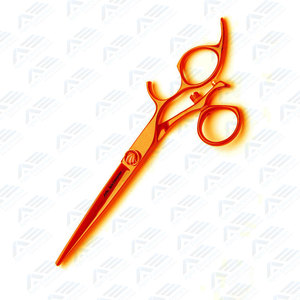 Right-handed Hair Pet <b>Scissors</b> Safety Orange <b>Scissors</b> Pet Grooming <b>Scissors</b> Products Pet Care Products - Product Image 2