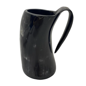 Tasses à boire personnalisées en corne de buffle miniature, faites à la main, sur le thème viking, avec poignées, pour le miad, marque FAIZA CRAFT, logo personnalisé - Product Image 6