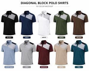 Jersey de Poliéster/Algodón Verde Sólido para Hombre, para Camisa de Manga Corta, Tejido Transpirable, Diseño Casual - Product Image 6