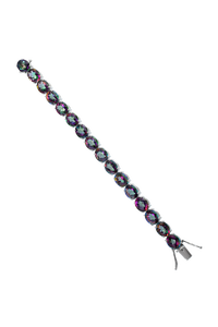 Pulsera de Topacio Místico en Plata de Ley 92.5 KLSB-20024 - Product Image 2