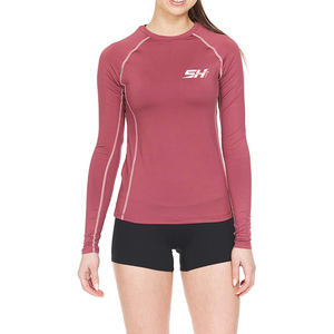 Camisetas de Yoga y Fitness para Mujer, Camisetas Deportivas de Manga Larga con Compresión, Ropa de Entrenamiento, Camisetas de Manga Larga - Product Image 1