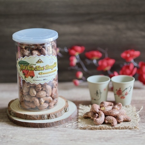 Noix de cajou grillées biologiques non décortiquées salées de qualité supérieure 380g W240 en pot, meilleur rapport qualité-prix, marque Dong Phu, durée de conservation 12 mois, Vietnam - Product Image 2