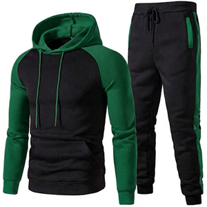 Jogging pour homme en coton 100% noir et rouge, style streetwear, décontracté, avec cordon de serrage, poches latérales, manches longues, pour l'hiver - Product Image 4