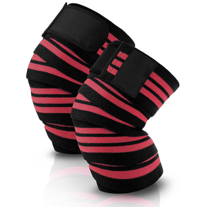 Manufacturer Breathable <b>Knee</b> Wraps Heavy Duty with Roll Around Closure and Comprehensive Protection for Weightlifting - Product Image 5