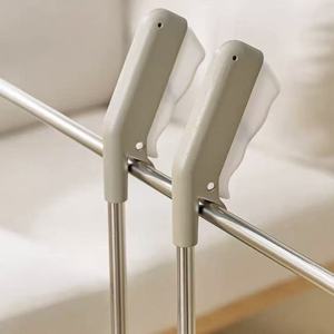 Ramasseur de déchets pliable en acier inoxydable de 83 cm - Léger et robuste pour la collecte des déchets domestiques et aide à la mobilité - Product Image 3