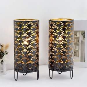 เชิงเทียนโลหะสีดำคุณภาพพรีเมียม ลายเกลียว สำหรับตกแต่งบ้าน - Product Image 5