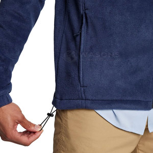 Veste en molleton de coton mélangé pour homme, logo personnalisé, vente en gros, vêtements d'hiver, tissu doux, parfaits pour le froid - Product Image 4