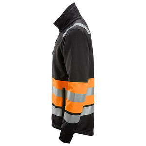 <b>High</b> <b>Visibility</b> <b>Softshell</b> Safety <b>Jacket</b> Reflexive Workwear Hi-Vis Construction Winter <b>Jacket</b> with Pockets - Product Image 2