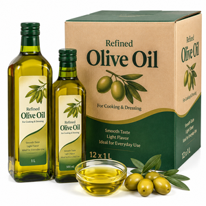 Aceite de Oliva Premium Prensado en Frío, Aceite de Oliva Refinado en Botellas para Importadores, Mayoristas y Proveedores de Abarrotes con Suministro a Granel - Product Image 4