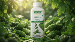 Jus de courge amère Karela 500ml, boisson végétale en carton, emballage personnalisé avec logo - Product Image 2