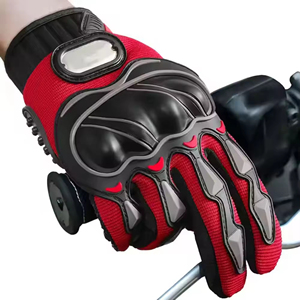 Guantes Deportivos de Motocicleta de Cuero con Logotipo Personalizado, Guantes de Carreras de Motocicleta, Nuevo Modelo, Guantes de Motocicleta Personalizados para Hombre - Product Image 2
