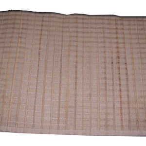 Handwoven brown Patterned Table Mat Eco Friendly Cotton Jute Blend Durable Dining <b>Placemat</b> for Home Kitchen Use - Product Image 1
