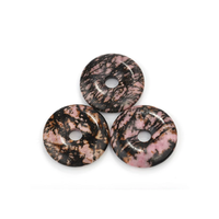 Donuts en Cristal Naturel : Rhodonite, Agate et autres Pierres Précieuses pour la Guérison et le Reiki