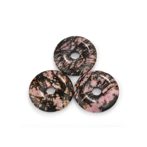 Donuts en Cristal Naturel : Rhodonite, Agate et autres Pierres Précieuses pour la Guérison et le Reiki - Product Image 5