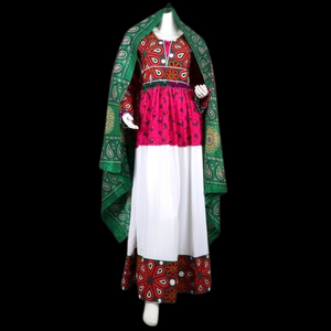 Vestidos Bordados a Medida para Mujer, Ropa Afgana Pashtun, Vestido Largo Balochi Vintage Kabul, Traje Tradicional - Product Image 2