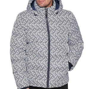 Hot Selling Hooded Men Puffer <b>Jacket</b> Casual Wear New Design Adults Sizes Breathable Eco-Friendly Reversible Wholesale Custom - Product Image 1