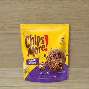 Galletas Chipsmore de Malasia al por Mayor, 117g, con Almendras y Chispas de Chocolate Bajas en Azúcar, Producto Popular de Confitería - Product Image 3