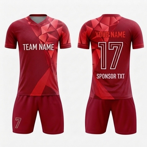 Tenues de sport et d'entraînement personnalisées, uniformes de football pour les sports 2026, vente en gros, respirants, séchage rapide, uniformes de football personnalisés pour hommes - Product Image 1