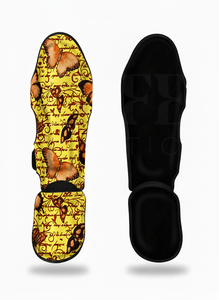 Protège-tibias de Muay Thai personnalisés avec logo, pour arts martiaux, kickboxing, entraînement de boxe, MMA, karaté, combat – Vente chaude - Product Image 6