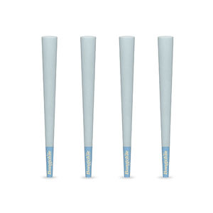 Bongchie Tower Box 900 Ultra-Thin 84mm <b>Pre</b> <b>Rolled</b> Blue <b>Cones</b> One Quarter Slow Burning Paper - Product Image 2