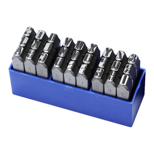 YOUNG CYCLE YC 614-6mm Matériel Cr-V (6150) de qualité supérieure, poinçon à lettres allemandes de 3mm, 27 pièces/ensemble, ensemble complet (A-Z et plus), fabriqué à Taïwan - Product Image 4