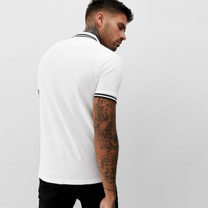 เสื้อโปโลพรีเมียมเนื้อผ้าหนา 240 GSM ผ้าฝ้าย 100% ระบายอากาศได้ดี สวมใส่สบาย ดูดี มีสไตล์ รับผลิตแบบ OEM แบรนด์ส่วนตัว จากโรงงานผู้ผลิต - Product Image 5