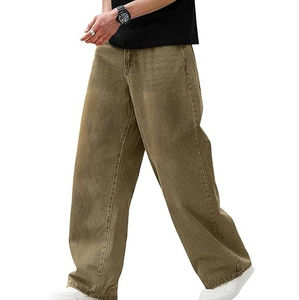 กางเกงยีนส์เดนิมผู้ชายสั่งทำได้ MOQ ต่ำ ทรงหลวม ใส่สบาย กันน้ำ เป็นมิตรกับสิ่งแวดล้อม คุณภาพสูง น้ำหนักเบา ไม่ยับง่าย - Product Image 6