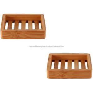 Étui à savon en bois bambou Acacia Étui à savon antique bon pour un amour naturel étui à savon en bois de bambou de super qualité - Product Image 4