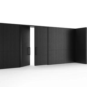 JY Project Customized Eco Friendly MDF <b>Wardrobe</b> Modern Bedroom Furniture Apartment Hotel Closet Set Melamine Board Door Foldable - Product Image 4