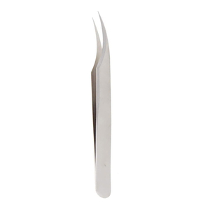 Pinces à cils en gros à pointe fine et lisse, pinces à extensions de cils pour salon de beauté, pinces à cils cosmétiques OEM - Product Image 1