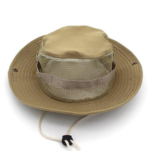 Sombrero Boonie de Ala Ancha al por Mayor, Transpirable, con Malla, Protección Solar, para Pesca, Senderismo, Safari, OEM, MOQ - Product Image 5