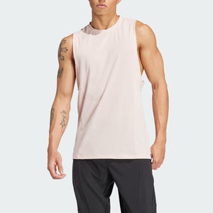 Comfortable Gym Wear Quick Dry Soft Fabric Gym Training <b>Singlet</b> Summer Sleeveless <b>Men</b> Tank Top In Low MOQ - Product Image 1