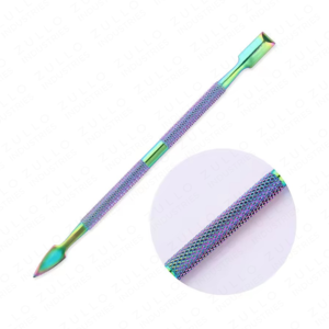 High Quality Stainless Steel Double End Cuticle Remover Pusher Professional Nail <b>Cleaning</b> <b>Tool</b> for Manicure Pedicure Home Use - Product Image 6