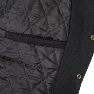 Veste de sport pour homme en toile avec logo personnalisé, manches en simili cuir, respirante, séchage rapide et design réversible à l'avant - Product Image 5