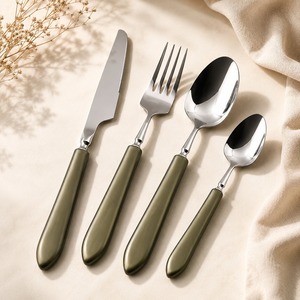 Ensemble de couverts en acier inoxydable de qualité supérieure avec finition miroir, collection de couverts pour la maison, la cuisine, les hôtels, les restaurants et les repas - Product Image 1