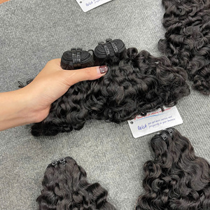Extensiones de cabello natural rizado al vapor, listas para enviar, cabello vietnamita virgen. - Product Image 3