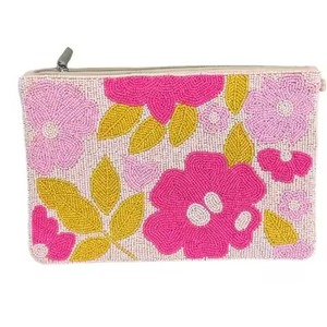 Modern Seed Beads Embroidered Coin Pouch For Everyday Use Artistic Handmade Coin <b>Purse</b> With Seed Beads Embroidery - Product Image 6