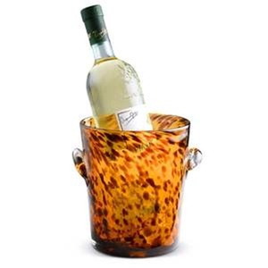 Cubeta de Hielo Moderna de Resina con Asas Laterales |   Elegante Enfriador de Vino con Diseño de Mármol para Fiestas, Hogar, Bar o Regalos - Product Image 3