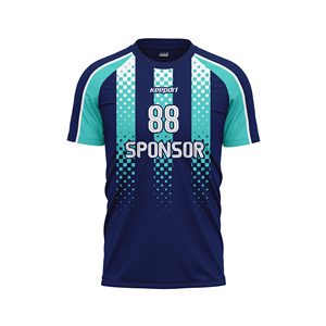 Service personnalisé, impression par sublimation, tissu respirant, anti-transpiration, séchage rapide, extensible dans quatre sens, spandex/polyester unisexe - Product Image 1