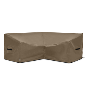 Wholesale 600D Heavy Sectional <b>Covers</b> L Shape Couch Custom Design 8 Solid UV-Resistant Coating Modern Minimalist Viet Nam - Product Image 1
