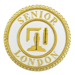 Patchs de blazer magnétiques 3D en velours brodé faits main avec décoration en dentelle, en PU, couleur or - Product Image 6