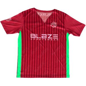 ชุดฟุตบอล Blaze Fight Wear สำหรับฤดูร้อน ชุดยูนิฟอร์มฟุตบอลแบบกำหนดเอง ระบายอากาศได้ดี แห้งเร็ว ป้องกันแบคทีเรีย สำหรับผู้ใหญ่ทุกเพศ - Product Image 1
