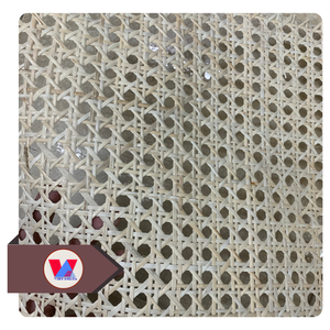 Rouleau de cannage en plastique durable 15m, motif chevrons, résistant aux intempéries, pour mobilier de jardin extérieur - Product Image 1